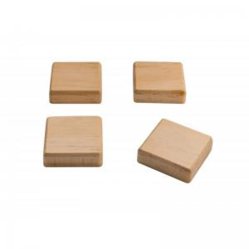 Image of Sigel Square Wooden Magnets (4 Pack) BA211