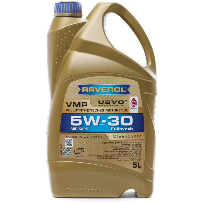 Image of RAVENOL 1111122-005-01-999 Engine oil Capacity: 5l, 5W-30 Engine Oil (1862)