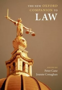 Image of The New Oxford Companion to Law by Peter Cane Hardback