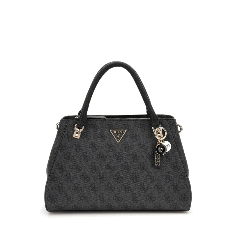 Image of Guess Womens Handbag Guess Noelle II Luxury Noir Female TU
