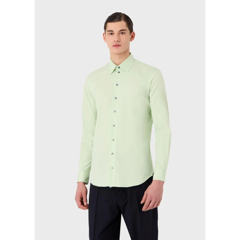 Image of Emporio Armani Shirt Green male S