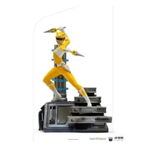 Image of Power Rangers BDS Art Scale Statue 1/10 Yellow Ranger 19 cm