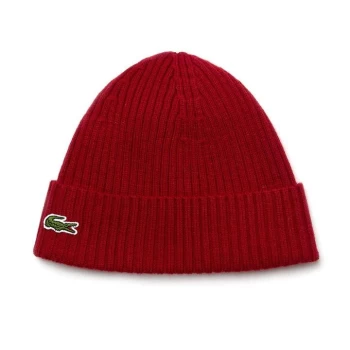 Image of Lacoste Basic Beanie - Bordeux 476