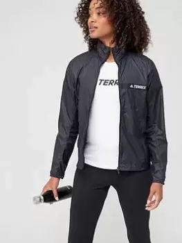 Image of adidas Terrex Wind Jacket - Black Size XL Women