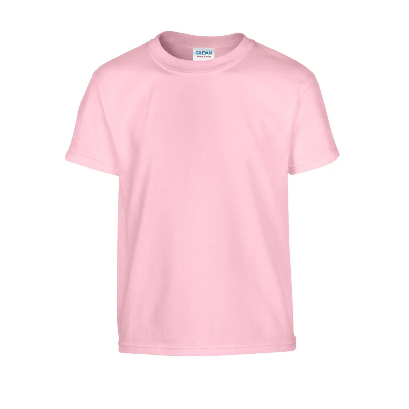 Image of Gildan Plain Lightweight T-Shirt in Light Pink Size: 7-8 Years Light Pink Unisex 7-8 Years