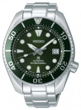 Image of Seiko Prospex Diver Sumo Green Mens Stainless Steel SPB103J1 Watch