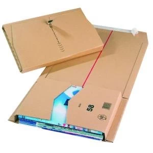 Image of Mailing Box 370x290x75mm Brown Pack of 20 11491