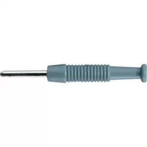 Image of SKS Hirschmann MST 3 Mini jack plug Plug, straight Pin diameter: 2mm Green