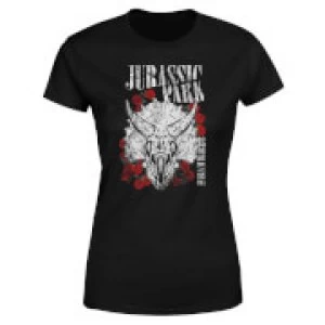 Image of Jurassic Park Isla Nublar 93 Womens T-Shirt - Black - XL