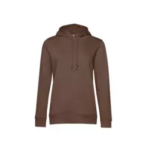 Image of B&C Womens/Ladies Organic Hoodie (XL) (Coffee)