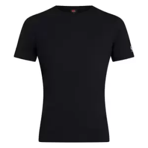 Image of Canterbury Unisex Adult Club Plain T-Shirt (M) (Black)