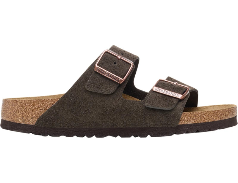 Image of Birkenstock Arizona Suede Leather Brown 43