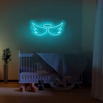 Image of Angel - Blue Blue Wall Lamp
