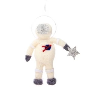 Image of Sass & Belle Astronaut Felt Hanging Decoration