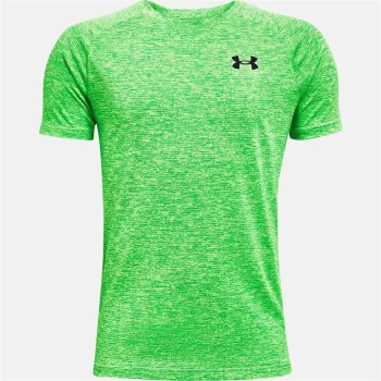 Image of Under Armour Tech 2.0 Short Sleeve T Shirt Junior Boys - Stadium Green