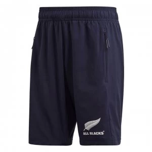 Image of adidas New Zealand All Blacks Mens Woven Shorts Primeblue - Navy