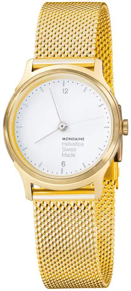 Image of Mondaine Watch Helvetica No1 Light - White MD-149