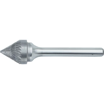 Image of 9.5 X 8MM Conical 60 Inc. Angle Carbide Rotary Burrs Cut 9 - Chipbreaker