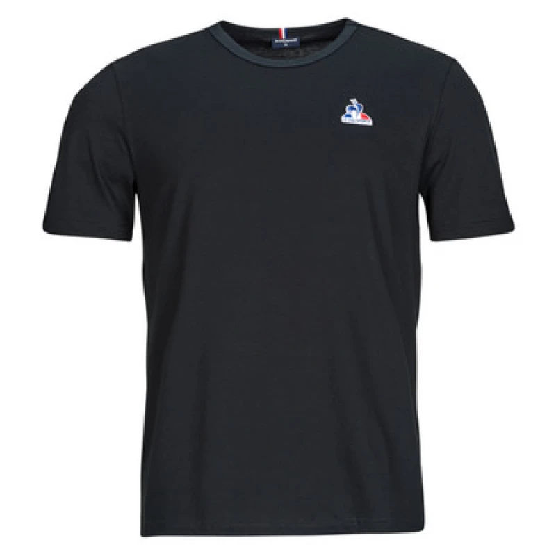 Image of Le Coq Sportif ESS Tee SS No. 1 M mens T shirt in Black