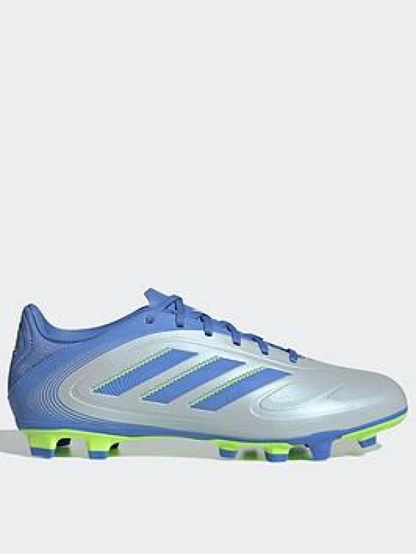 Image of adidas Copa Pure 3 Club Firm Ground Football Boots Blue/Lemon male 9 (43.3)