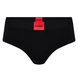 Image of Hugo Stretch Cotton Briefs - Black