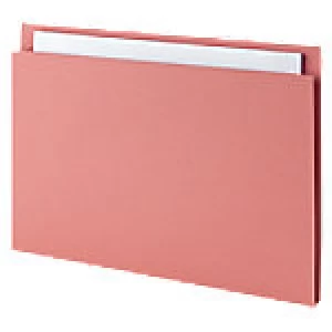 Image of Guildhall Square Cut Folder Pink 315gsm Manila 100 Pieces