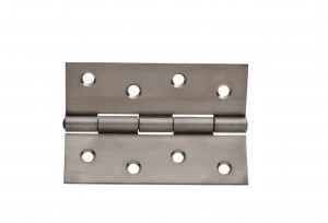 Image of Wickes Butt Hinge - Stainless Steel 102mm Pack of 3