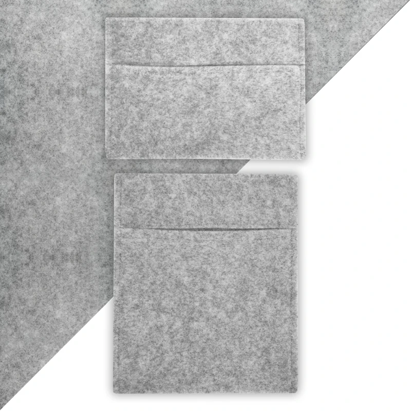 Image of MONSTER SHOP Camper Van Lining & 2 x Storage Pouches Silver Grey Carpet 4 Way 5055986191896