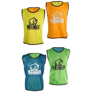 Image of Rhino Reversible Training Vests Orange/Yellow - S/M