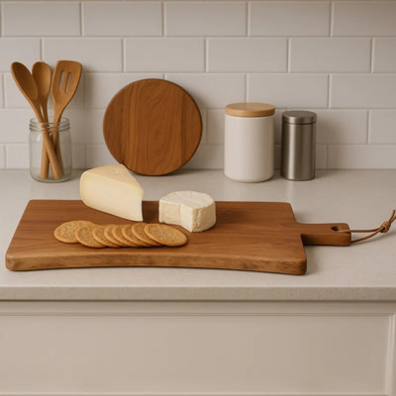 Image of Premier Housewares Socorro Oil Finish Wood Paddle Board Brown