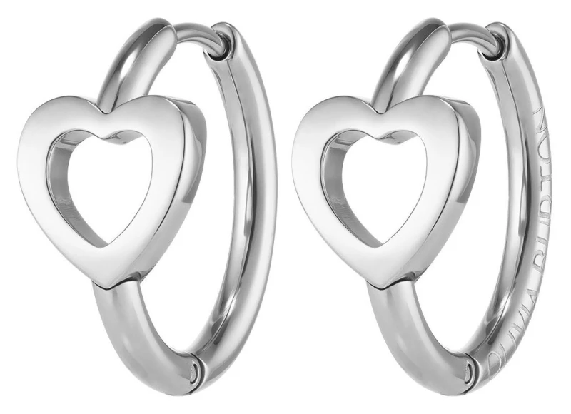 Image of Olivia Burton 24100555 Kindred Interlink Heart Silver Tone Jewellery