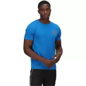 Image of Regatta Mens Breezed II Soft Jersey Short Sleeve T Shirt M- Chest 39-40' (99-101.5cm)