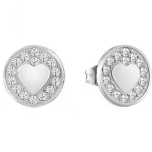 Image of Ladies Guess Jamila Silver Earrings