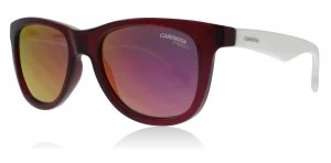 Image of Carrera Junior Carrerino 20 Sunglasses White Pink JQOVQ 46mm