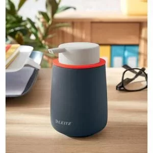 Image of Leitz Cosy Pump Dispenser Velvet Grey
