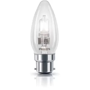 Image of Philips 42W EcoClassic BC/B22 Candle Warm White- 82050800