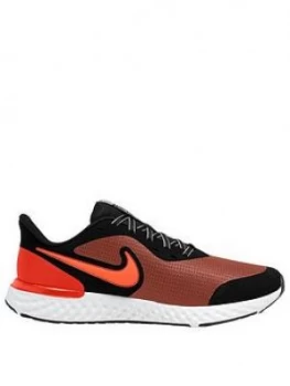 Image of Nike Revolution 5 Extension, Black/Red, Size 6, Men