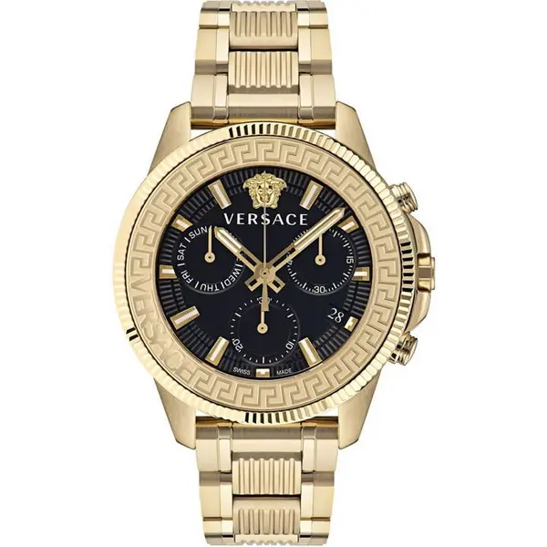 Image of Versace Gents Greca Action Chrono Watch Analogue Quartz Watches One Size Multi 39992469000