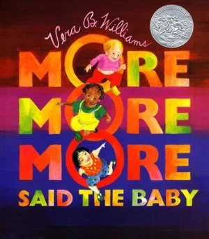 Image of more More More Said the Baby Board Book by Vera B Williams Book