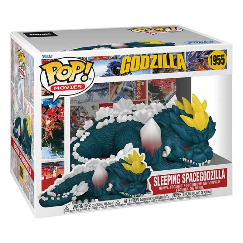 Image of AJ Toys & Books Godzilla Super Sized POP! Movies Vinyl Figure Sleeping Space Godzilla