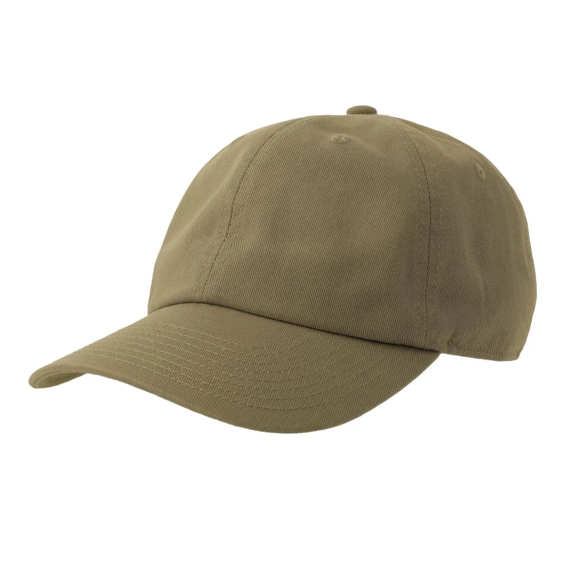 Image of Atlantis Mens Dad 6 Panel Baseball Cap in Olive Olive Male One Size