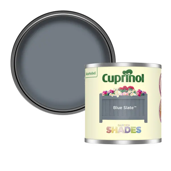 Image of Cuprinol Garden Shades Blue Slate Tester - 125ml Blue