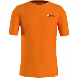 Image of Tommy Sport Entry T Shirt Mens - Orange