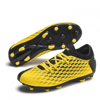 Image of Puma Future 5.4 Childrens FG Football Boots - UltraYellow/Blk