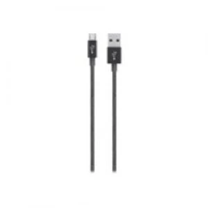 Image of Belkin Premium MixIt Charge + Sync USB to Micro-USB Cable - Black