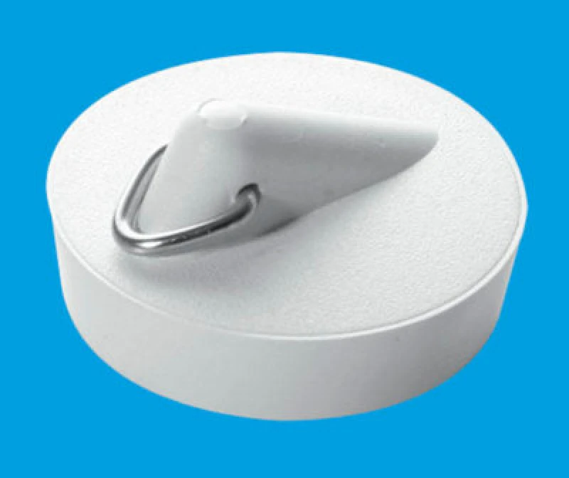 Image of McAlpine WP3T 1.5" White PVC Plug With Triangle White