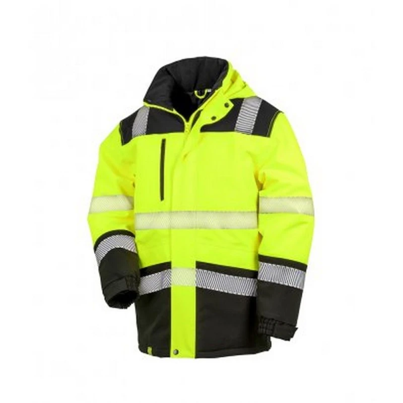 Image of Result Result Safe-Guard Safety Soft Shell Jacket in Yellow Size: Small Yellow S Unisex 5059444581465