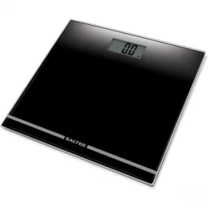Image of Salter 9205 Large Display Glass Electronic Bathroom Scale Black