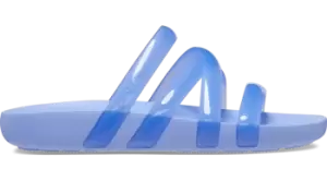 Image of Crocs Splash Glossy Strappy Sandals Women Moon Jelly 6