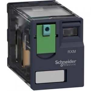 Image of Schneider Electric RXM4AB1BD Plug-in relay 24 V DC 6 A 4 breakers, 4 makers